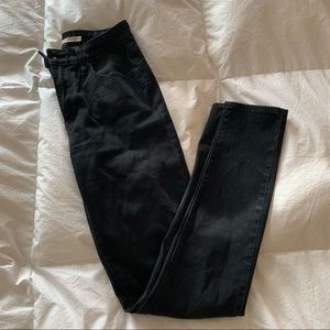 Black High Rise Skinny Jeans | Levi’s